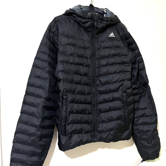UNISEX ADIDAS PUFFER JACKET - Picture 1 of 7